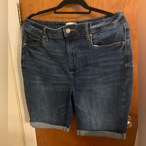 Sonoma Good For Life Roll Cuff Jean Bermuda Shorts